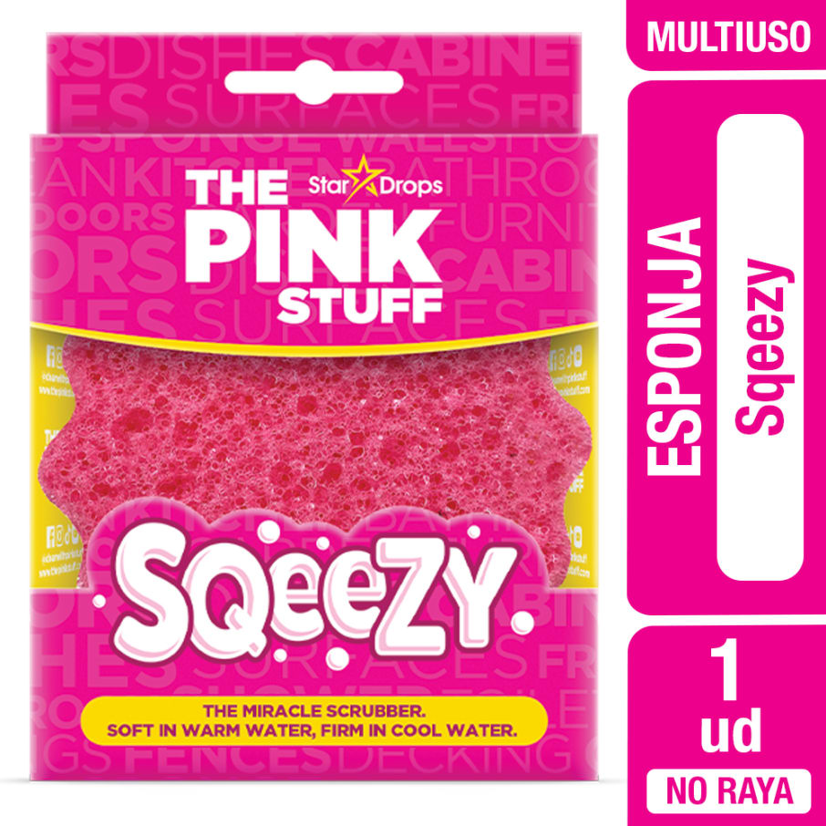 Esponja Sqeezy Marca The Pink Stuff