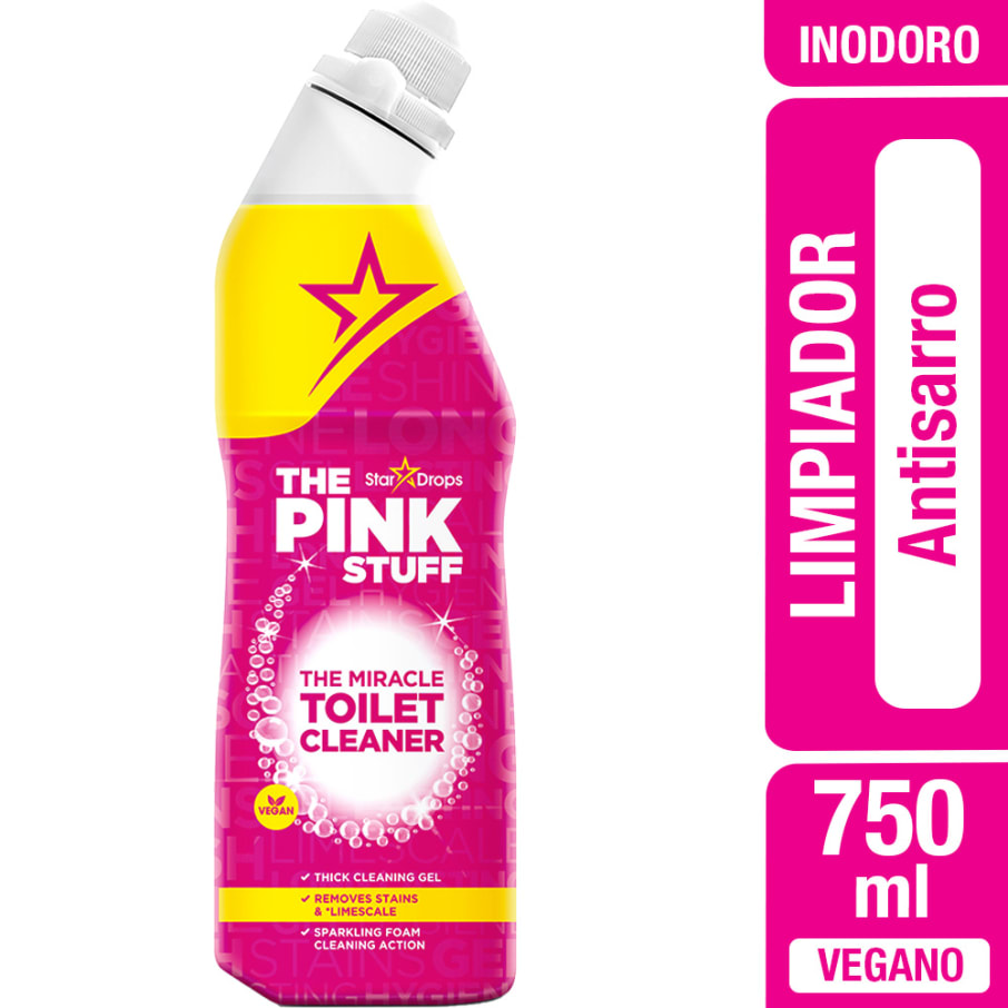 Limpiador Inodoro Antisarro 750 ml Marca The Pink Stuff
