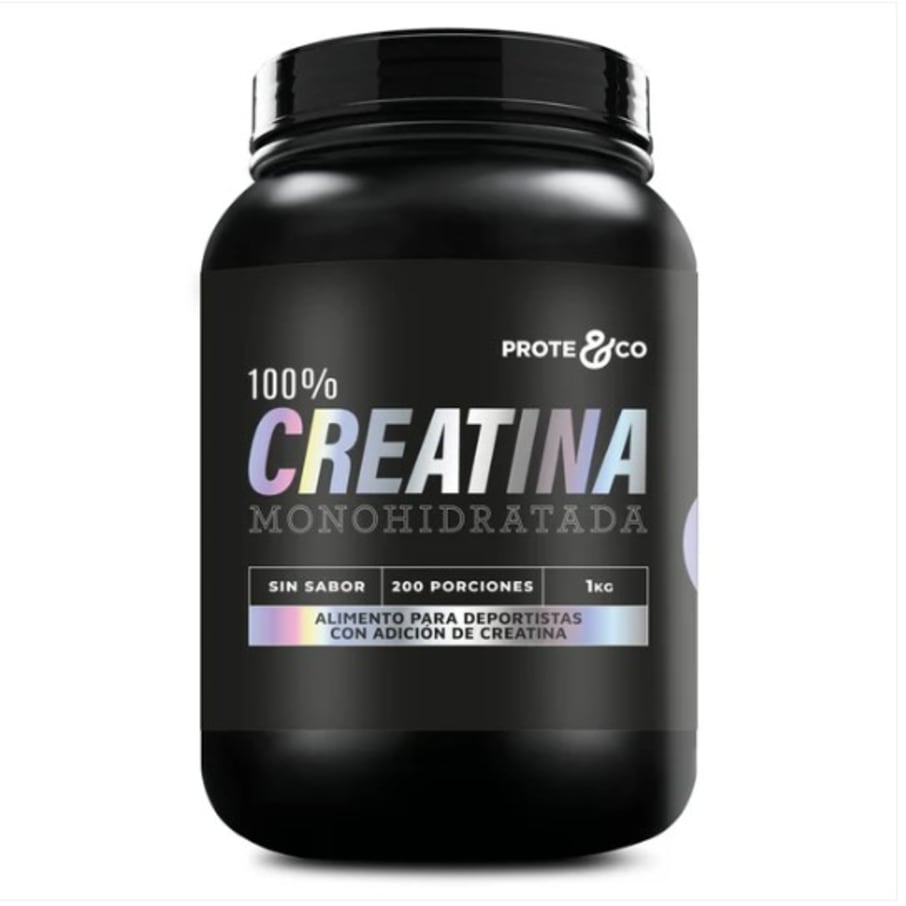 Creatina monohidratada 1 kilogramo Marca Prote&Co