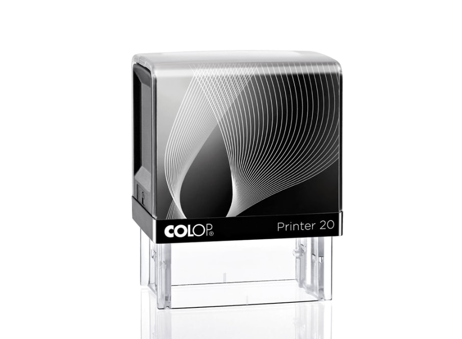 144747 - SELLO COLOP PRINTER 20 NEGRO - ALM. NEGRO 14X38