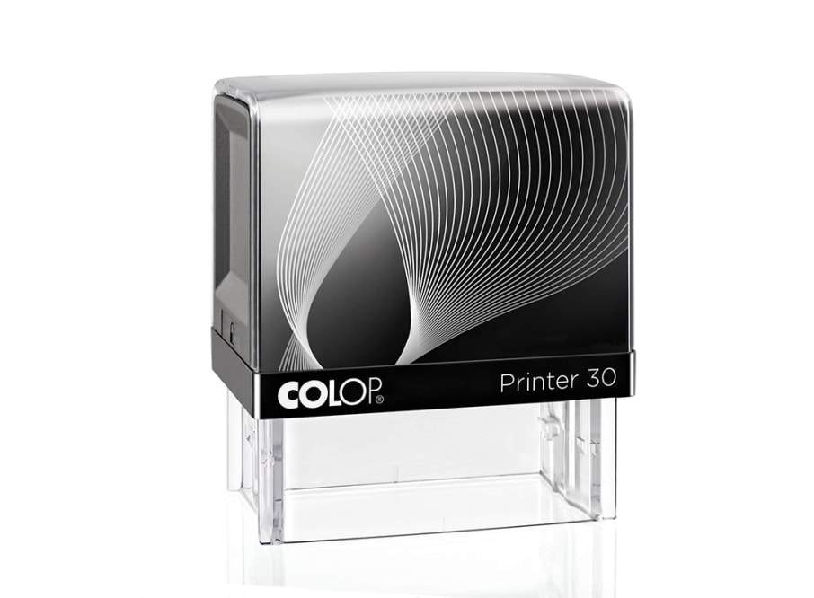 144200 - SELLO COLOP PRINTER 30 NEGRO - ALM. NEGRO 14X38