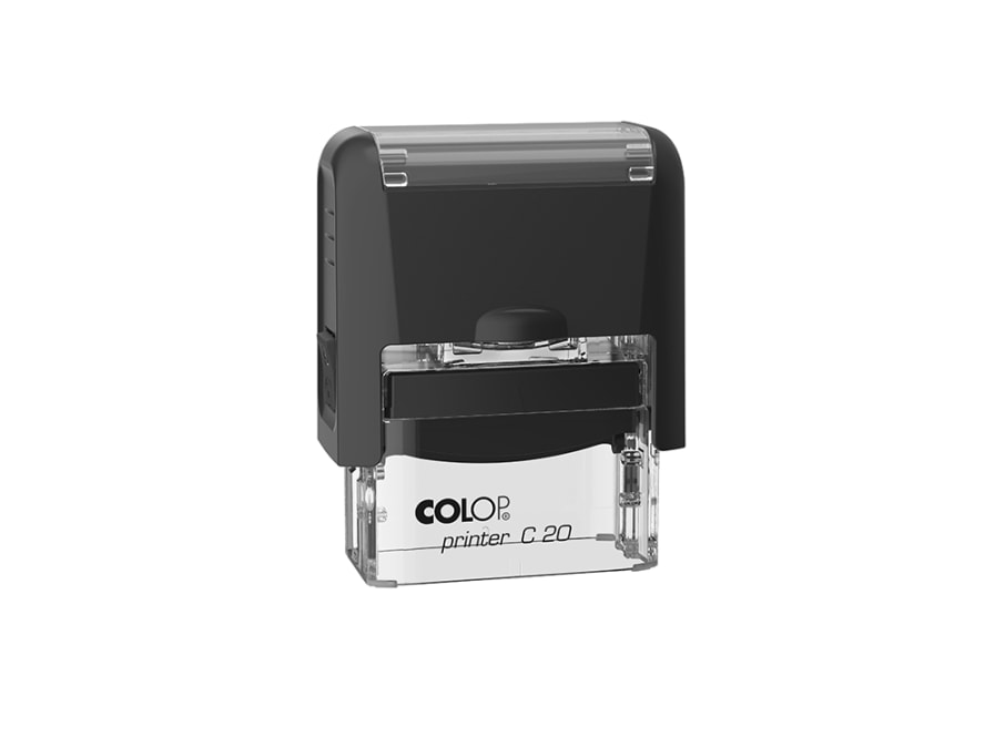 156910 - SELLO COLOP PRINTER C20 NEGRO - ALM. NEGRO 14X38