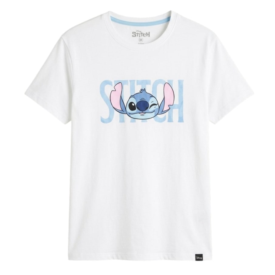 POLO MUJER LILO & STITCH BLANCO
