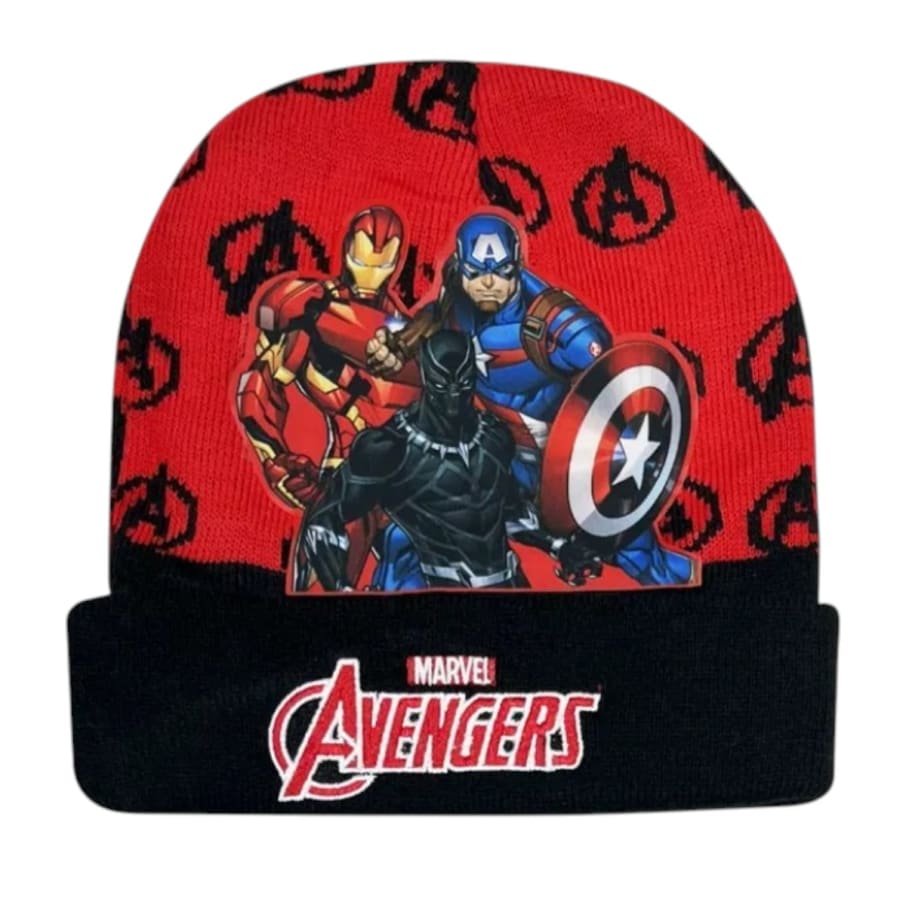 GORRO TEJIDO INFANTIL NIÑO AVENGERS