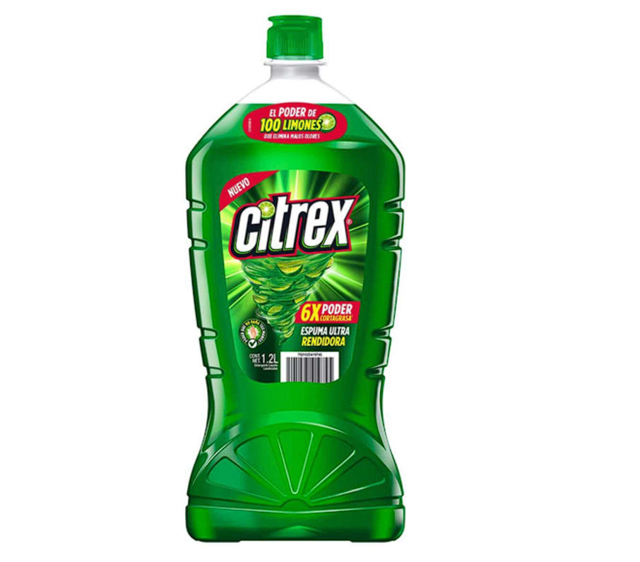 Lavatrastes Citrex Limon 1.2L C12
