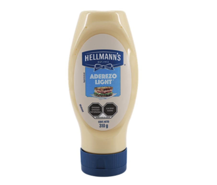 Hellmanns Ader May Light Sqz 12X310G