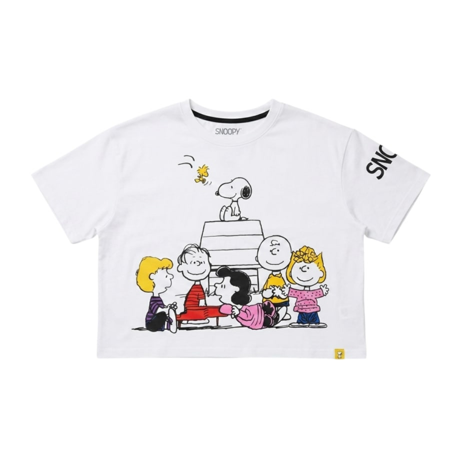 POLO MUJER SNOOPY BLANCO