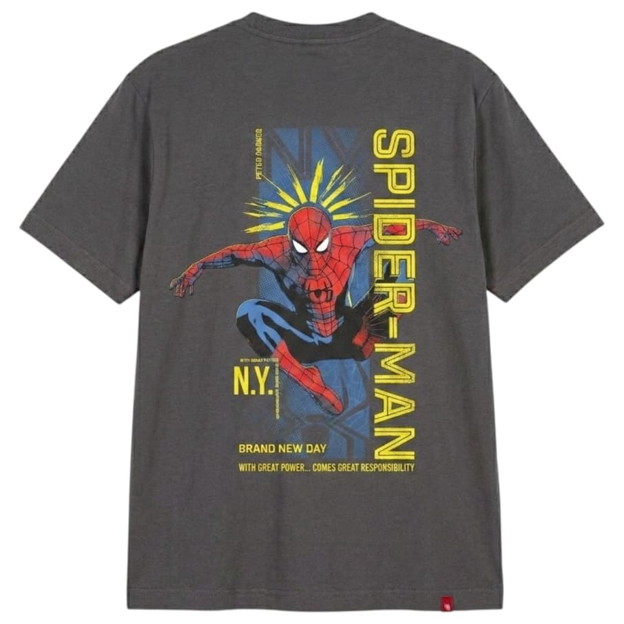 POLO MC MARVEL HOMBRE PLOMO COLEGIAL