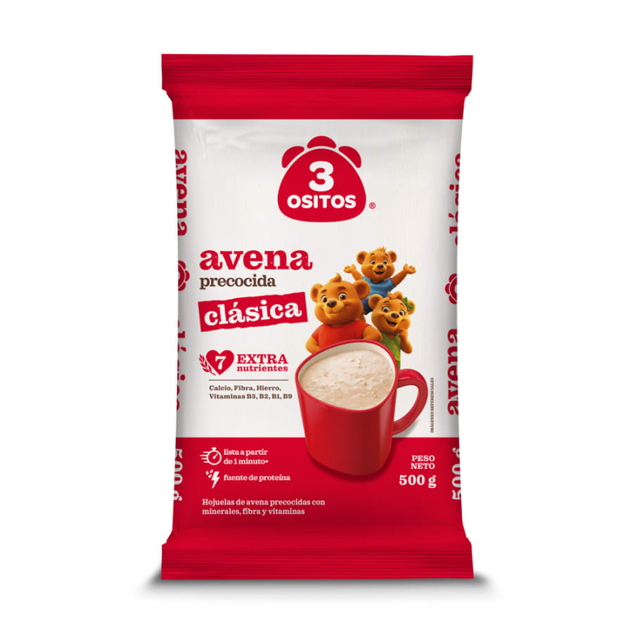AVENA PREM CLASICA 3OSITOS 500 GR
