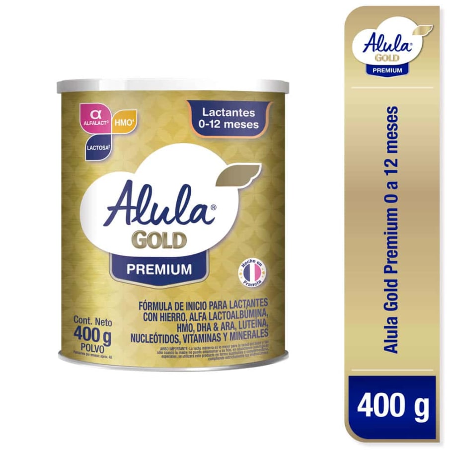 ALULA GOLD 0 A 12 PREMIUM X 400G