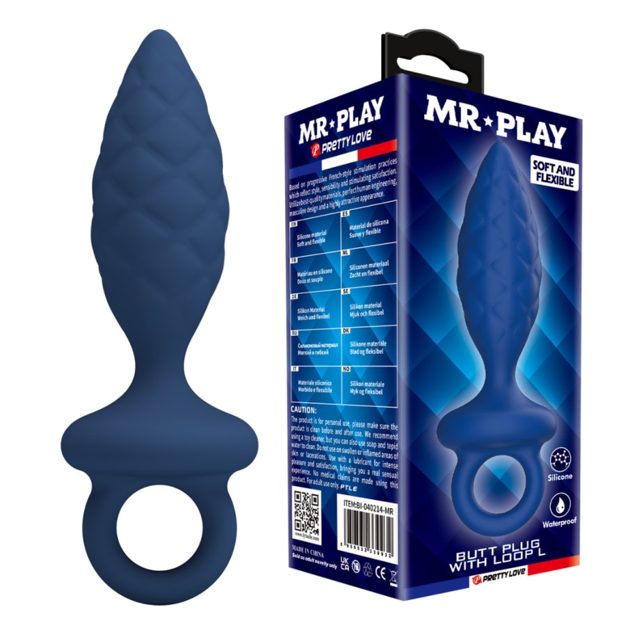 BUTT PLUG  WITH LOOP L