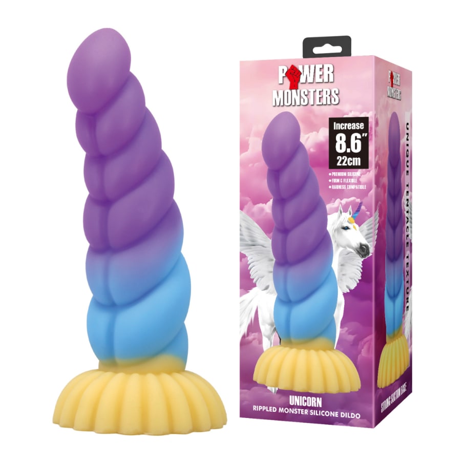 Dildo de fantasia Unicornio 22 cm