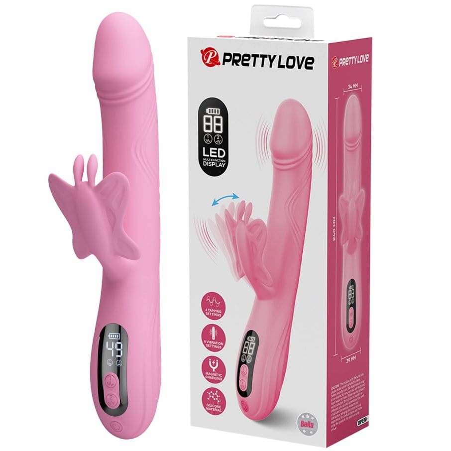 Vibrador rabbit con funcion masaje cosquillas Yalanda