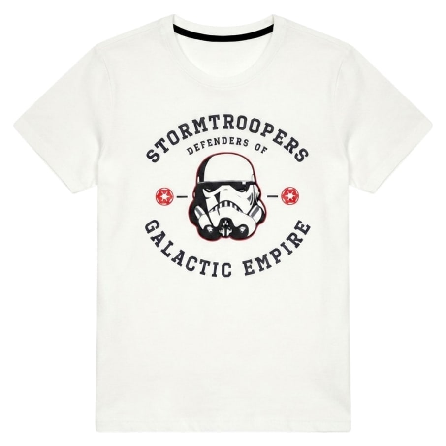 POLO BAS MC STAR WARS MUJER MARFIL