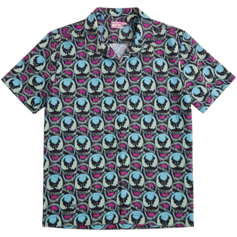 CAMISA HAWAIANA VENOM HOMBRE SEDA FRANCESA