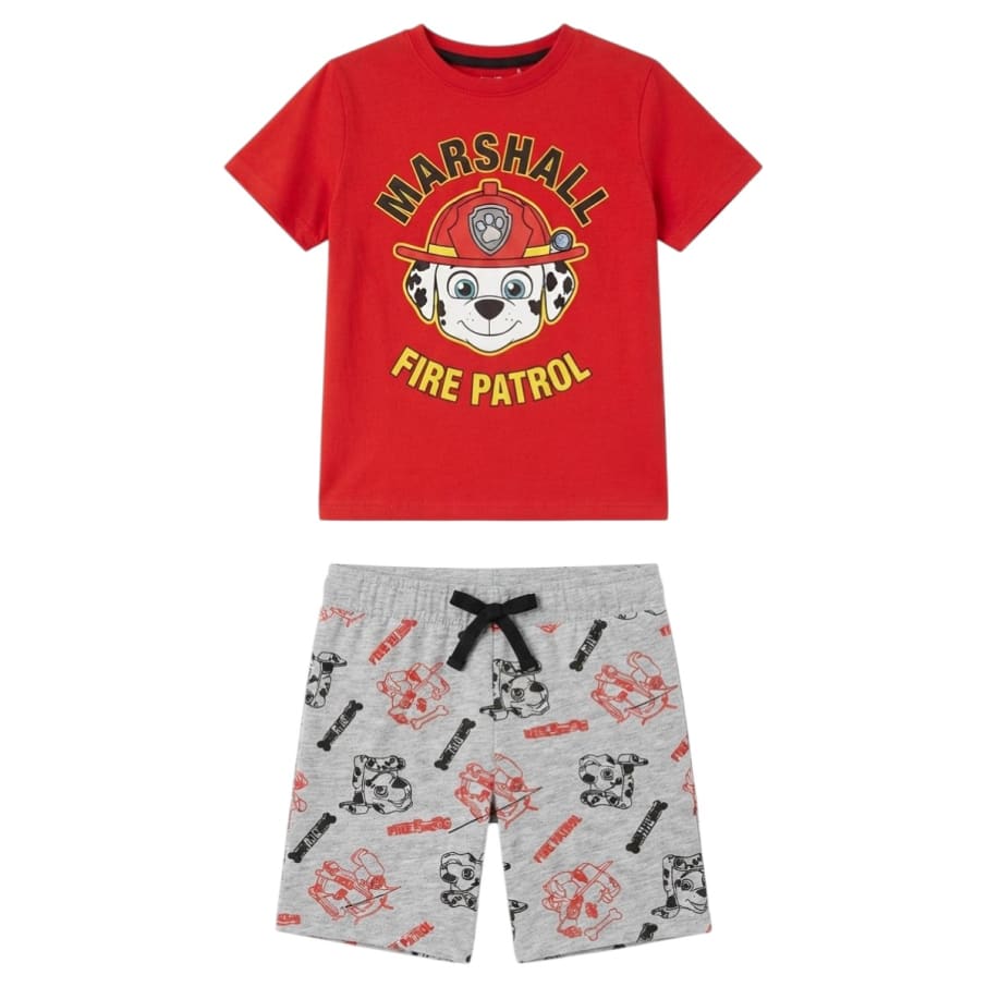 PIJAMA PAW PATROL NI O ROJO
