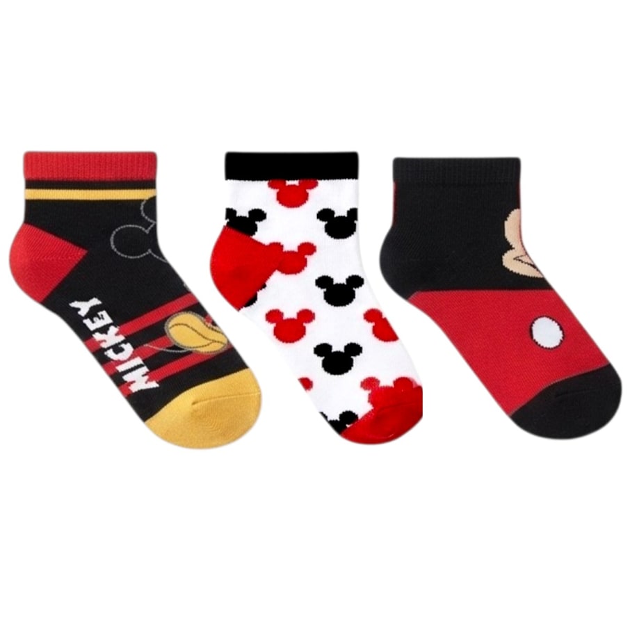 MEDIAS PACK X3 MICKEY MOUSE MIXTO