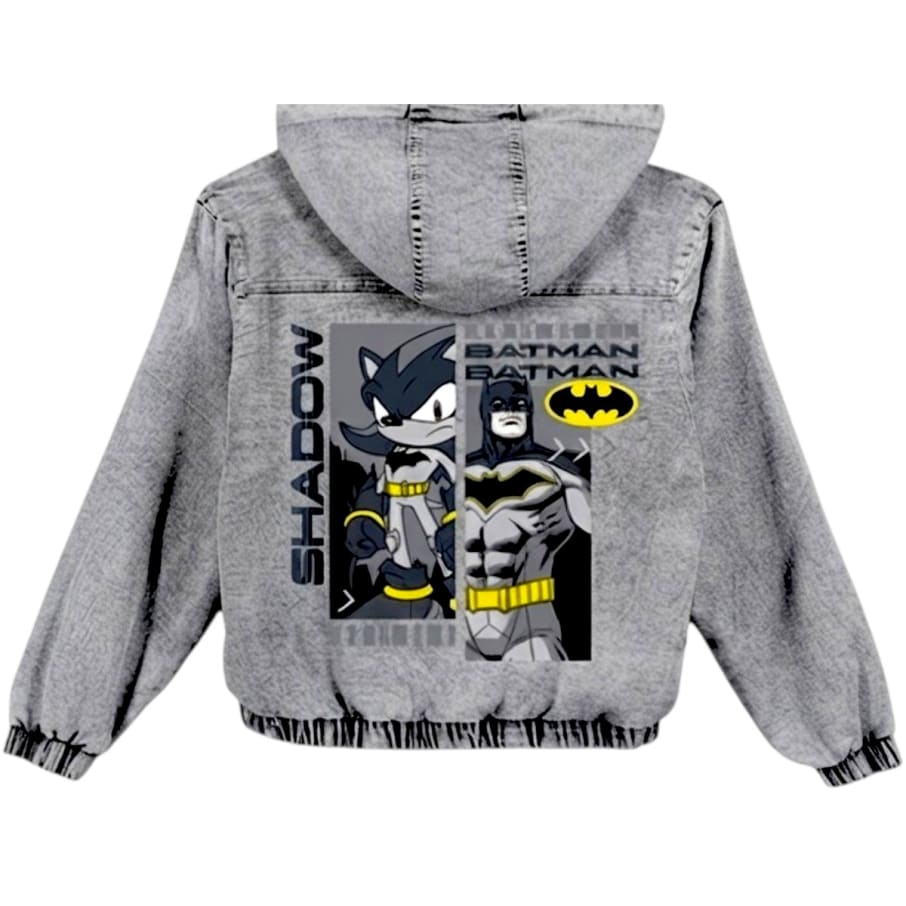 CASACA MODA SONIC NIÑO GRIS