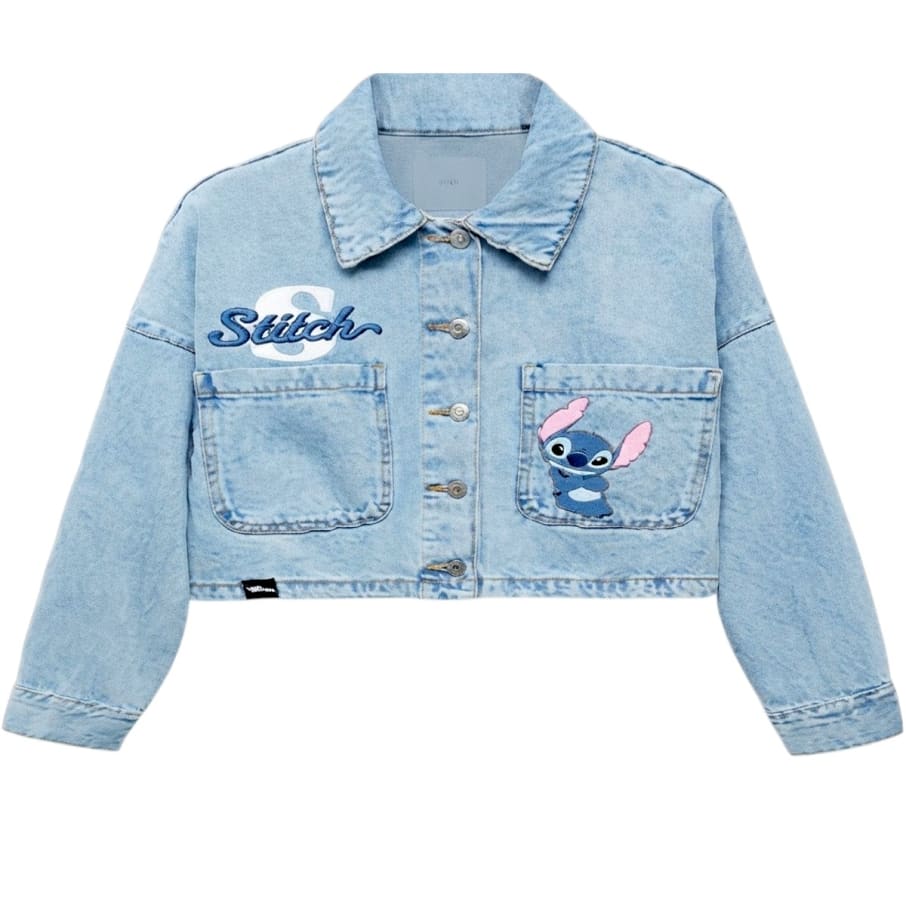 CASACA MODA LILO & STITCH NI A CELESTE