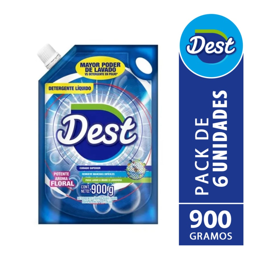 DEST DETERGENTE LIQUIDO 900gr