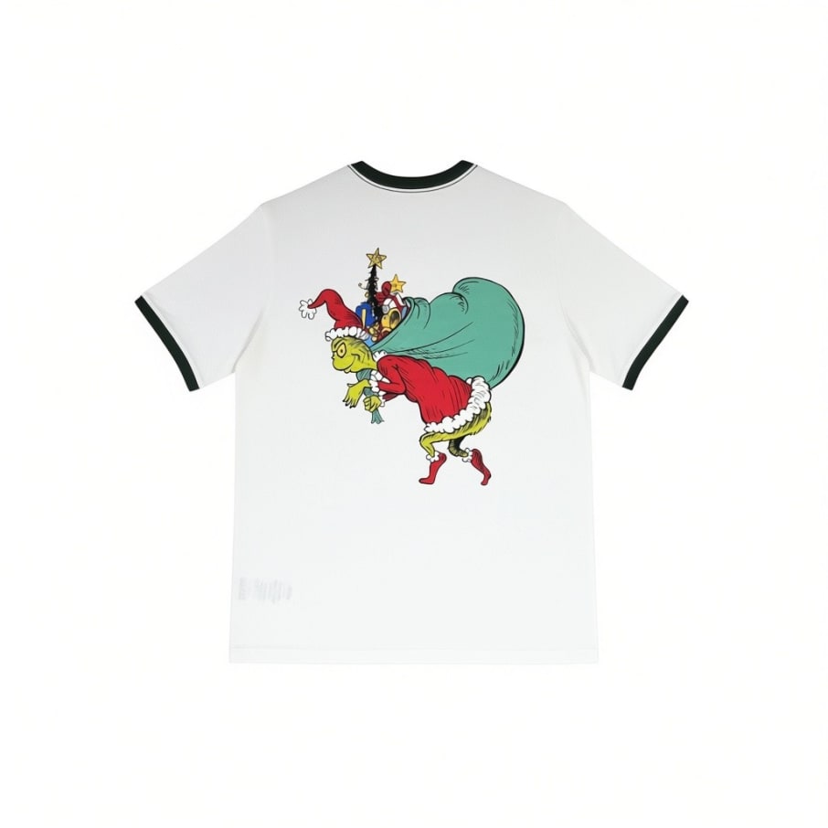 POLO BASICO HOMBRE THE GRINCH MARFIL