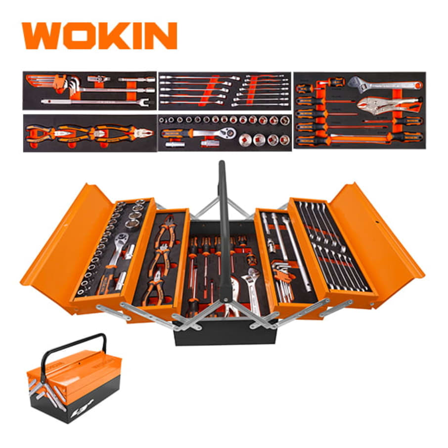 Caja de Herramientas 60 Piezas Wokin