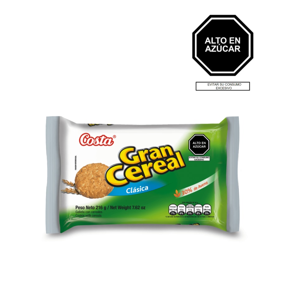 GALLETA GRAN CEREAL CLASICA 6x36 GR