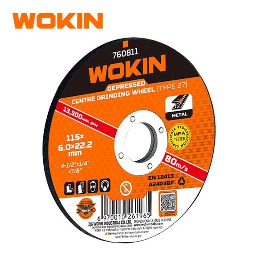 Disco Desbaste 180x6.0x22.2mm Wokin