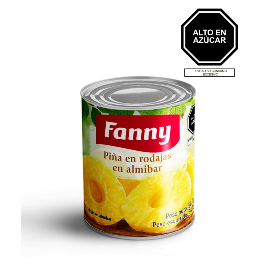 PIÑA EN RODAJAS FANNY 567 GR