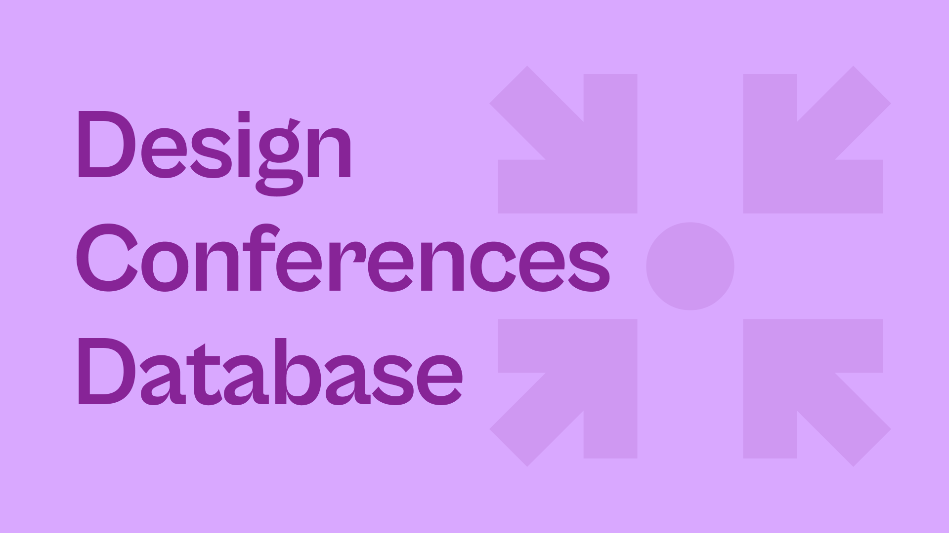 Conference Database image