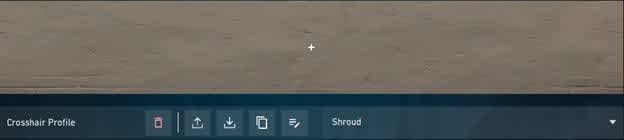 Shroud Crosshair Code