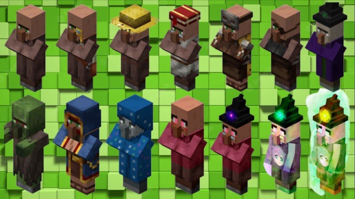 Profesiones y roles de Aldeanos - Minecraft
