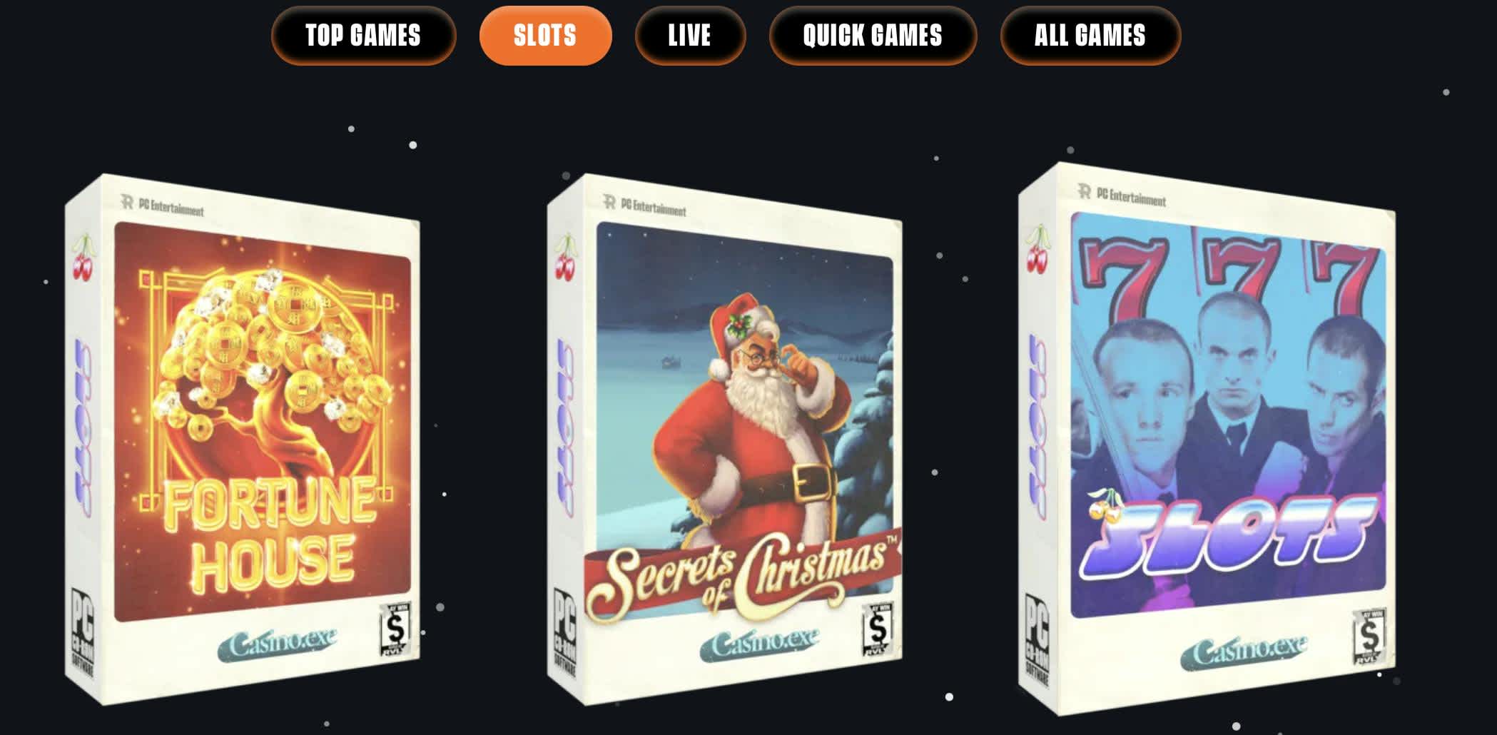 Secrets of Christmas and other slot games on Rivalry.com