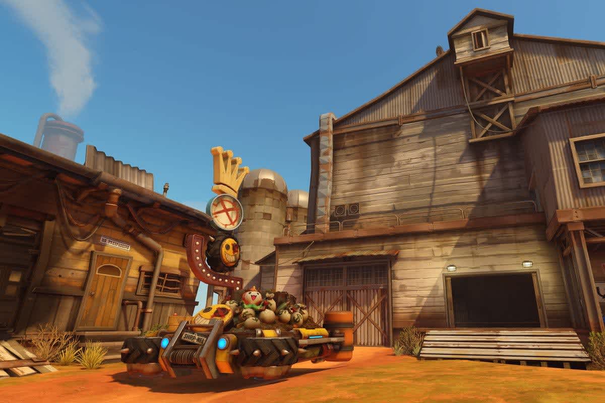 overwatch 2 mapa Junkertown
