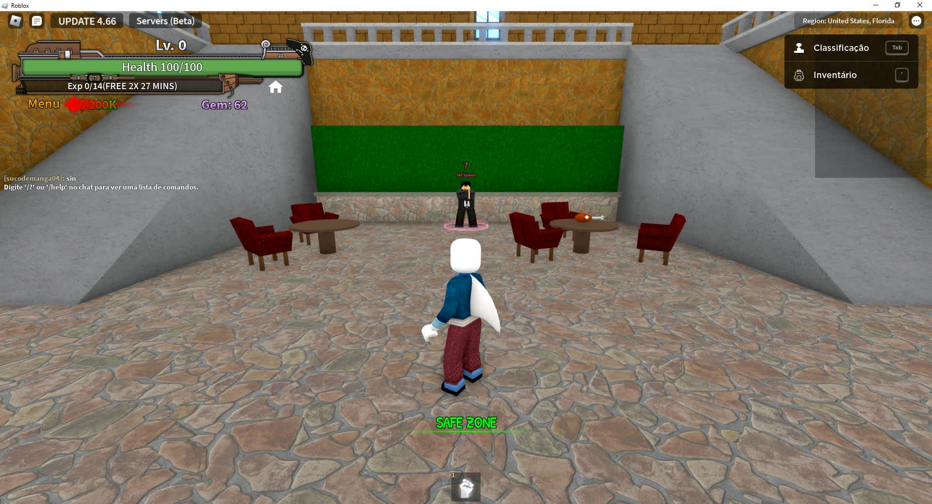 Como usar códigos no jogo King Legacy