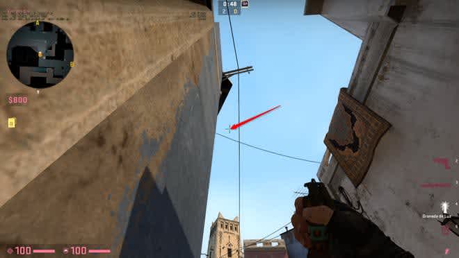 Flashbang em Mira no CS:GO