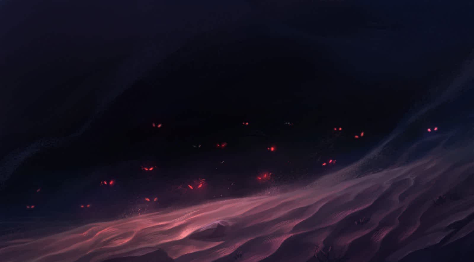 League of Legends teaser art for new champion Naafiri