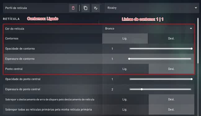 Valorant Melhor mira 