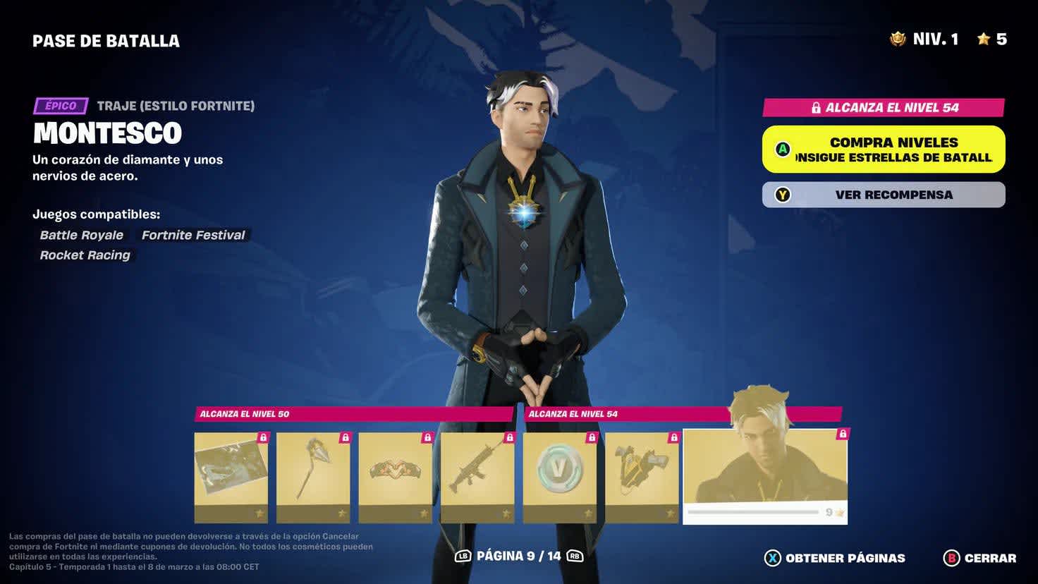 fortnite Pase de Batalla