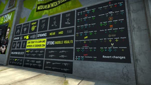 Mapas de CS: GO para mejorar el aim