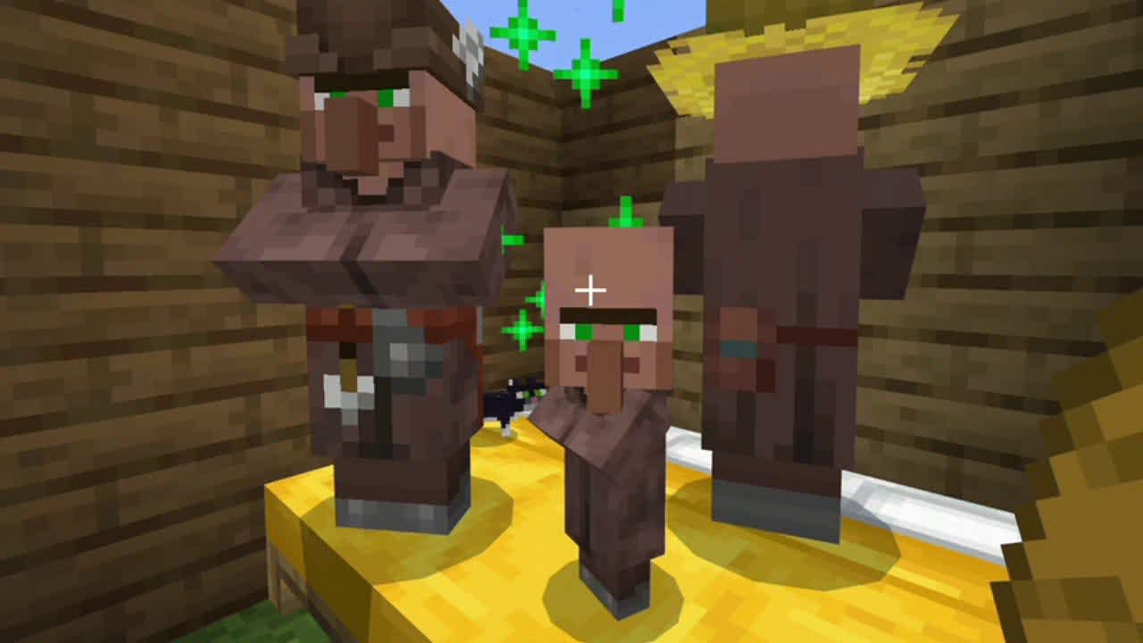 ¿Cómo reproducir aldeanos en Minecraft?