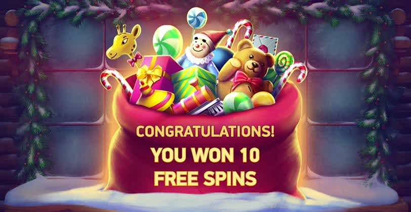 Free spins feature in the Secrets of Christmas slot