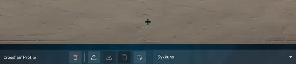 Sykkuno crosshair code. 
