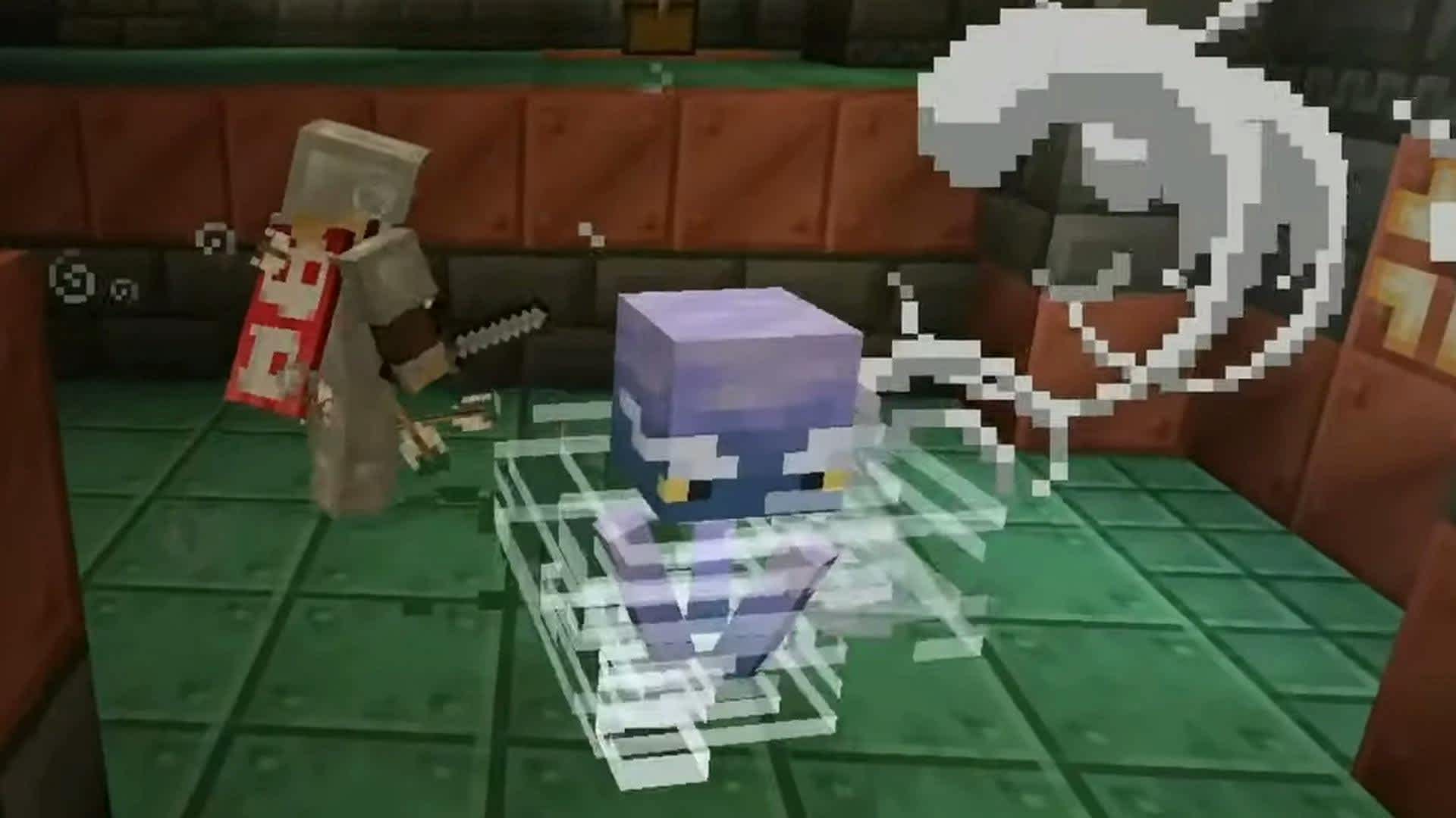 The Breeze is a new hostile mob found inside the Trial Chambers in Minecraft update 1.21