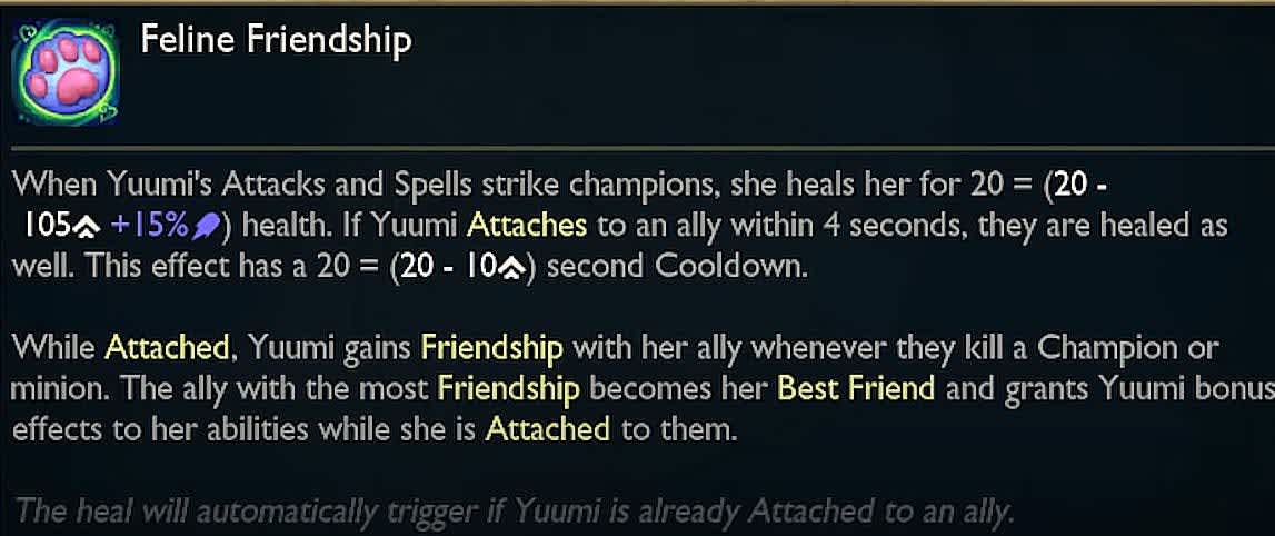League of Legends Yuumi rework