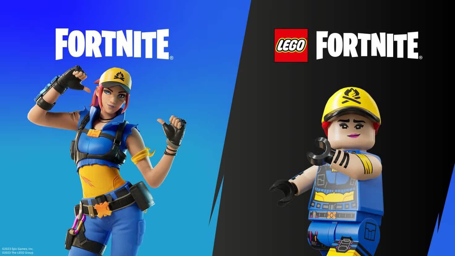 Skin Gratis en LEGO Fortnite