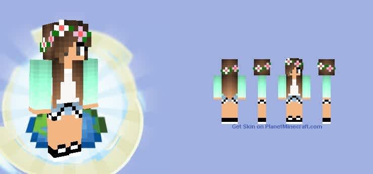 Minecraft girl skins