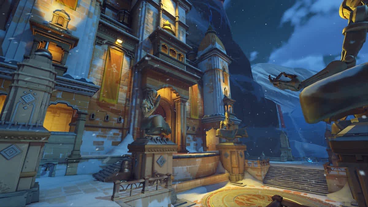 overwatch 2 mapa Monastério de Shambali