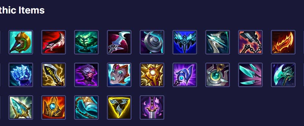 Cambios en los objetos de League of Legends