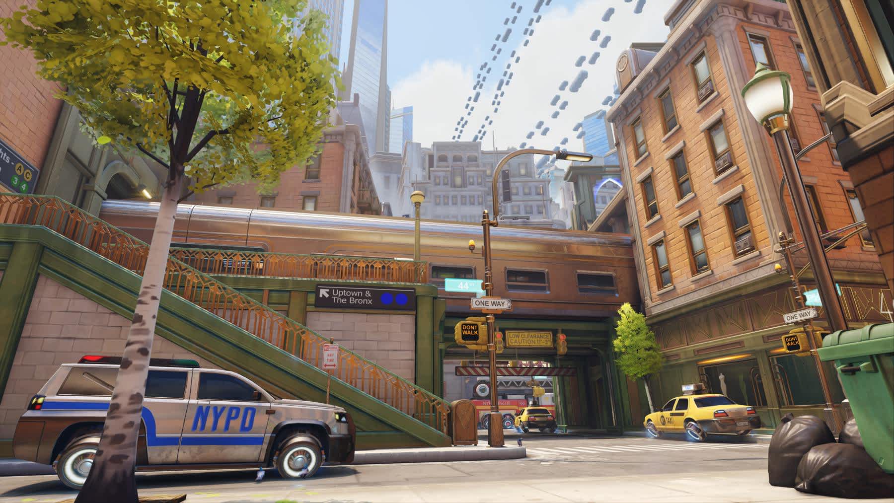 overwatch 2 mapa Midtown